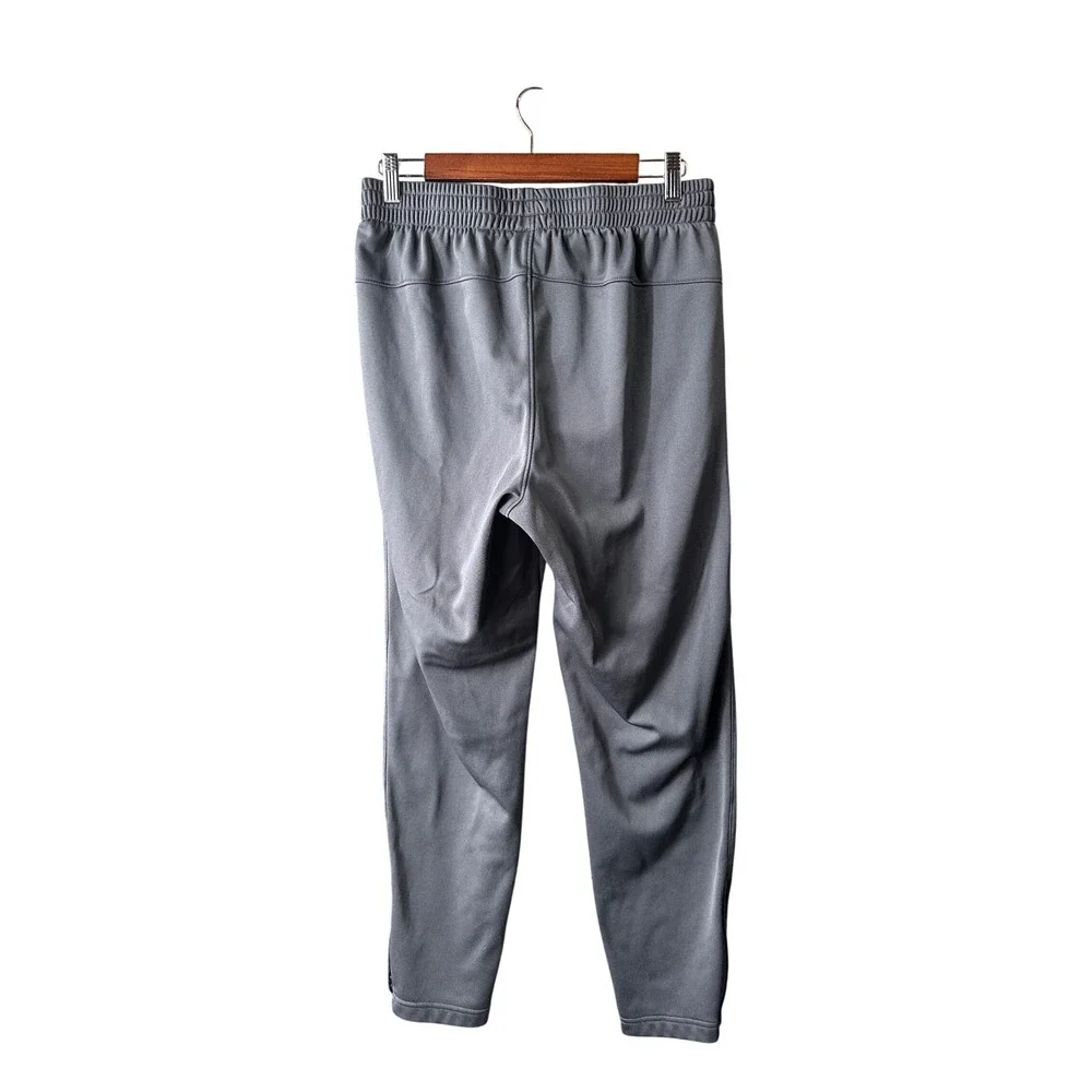 DSG Mens Athletic Jogger Pants Gray Fleece Lined Sweatpants Size L Training Gym